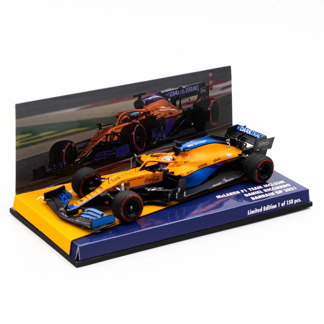 Daniel Ricciardo McLaren F1 Team MCL35M Formula 1 Bahrain GP 2021 Limited Edition 1:43
