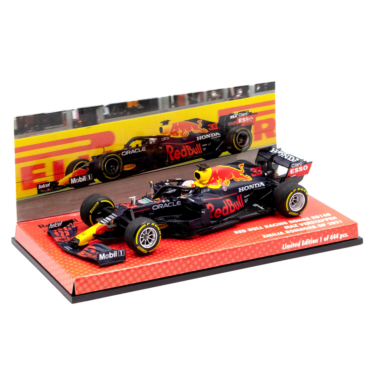 Max Verstappen Red Bull Racing Honda RB16B Formule 1 Emilia-Romagna GP 2021 Édition Limitée 1:43