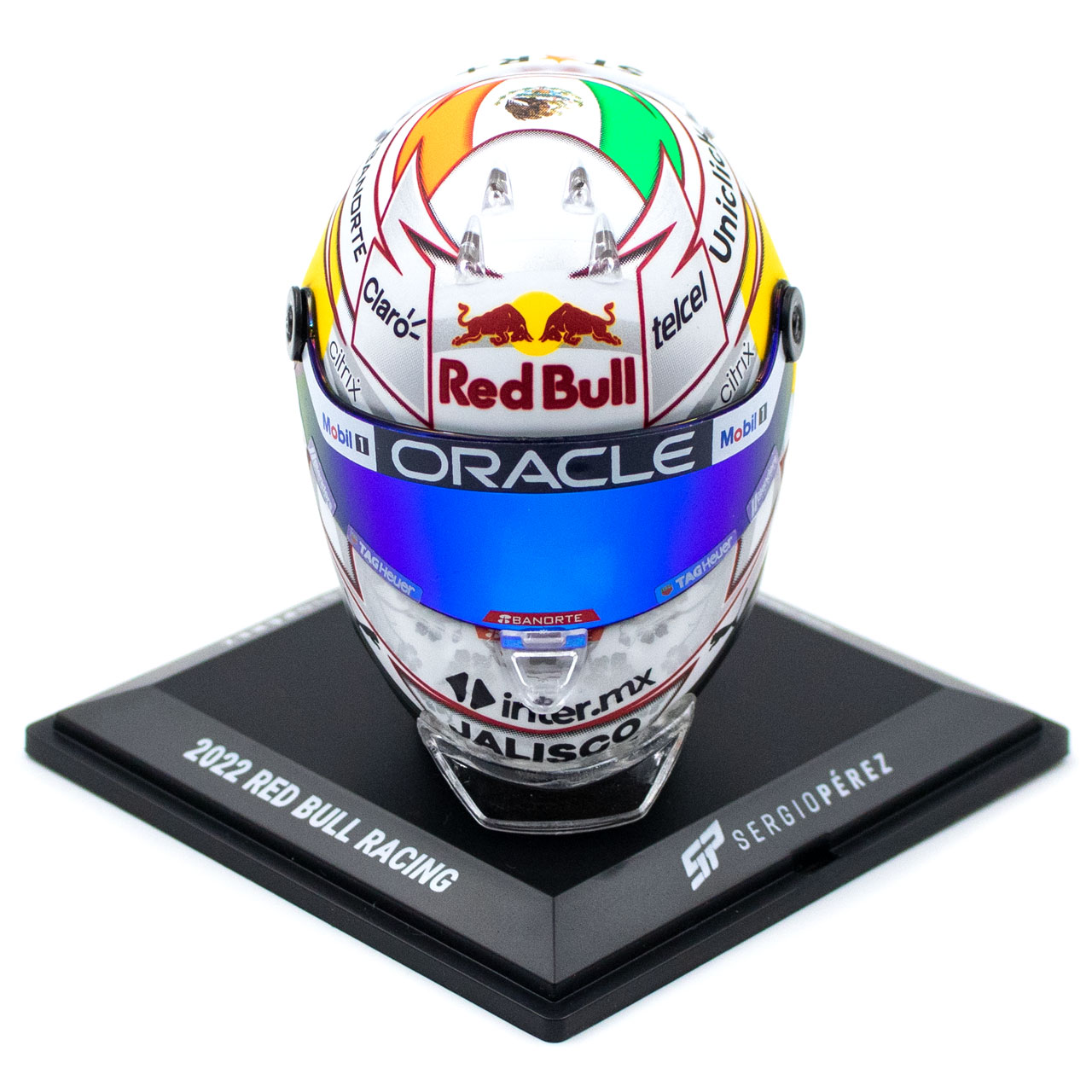 Sergio Pérez Miniature Helmet Formula 1 Japan GP 2022 1:4