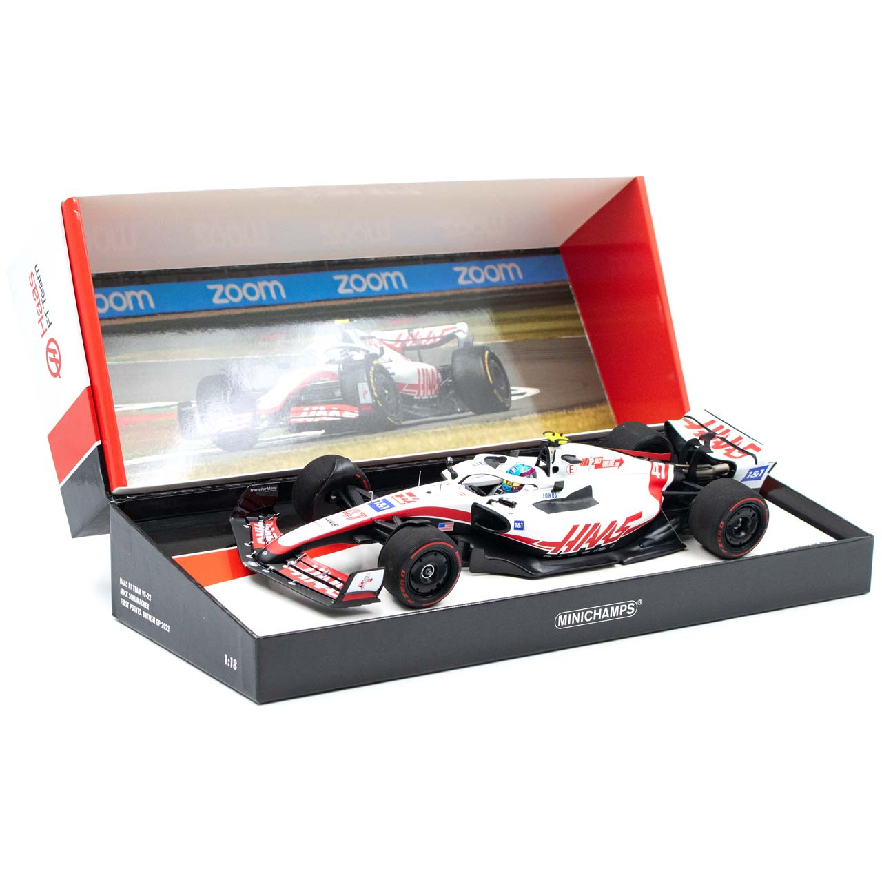 Mick Schumacher Haas F1 Team VF-22 Formula 1 Silverstone GP 2022 Limited Edition 1:18