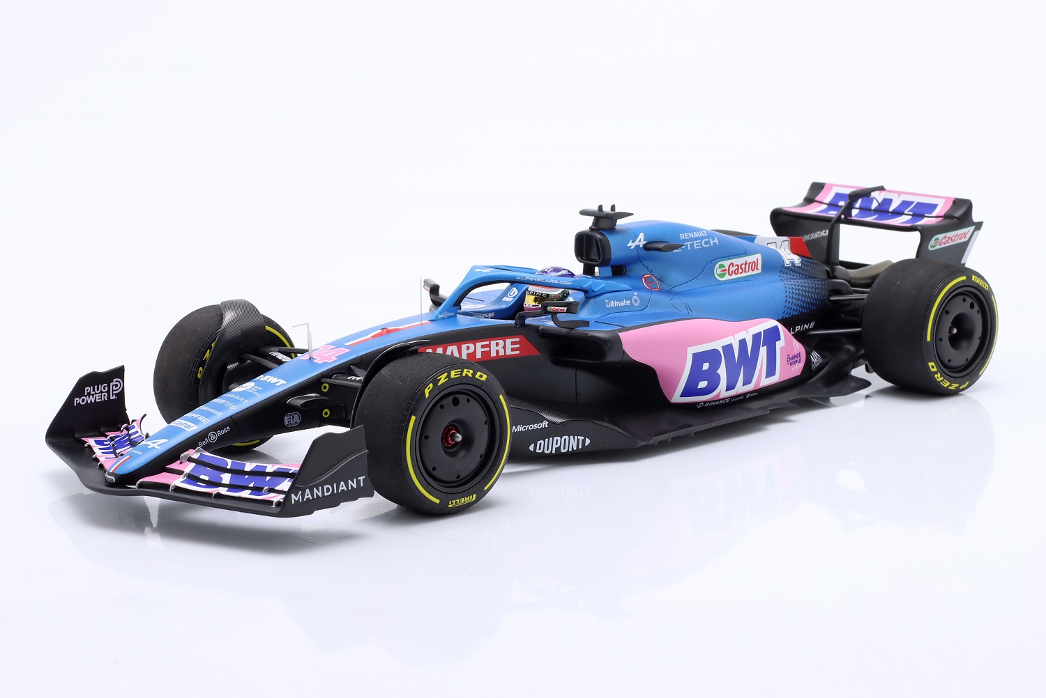 Fernando Alonso BWT Alpine F1 Team A522 Formula 1 Australian GP 2022 Limited Edition 1:18