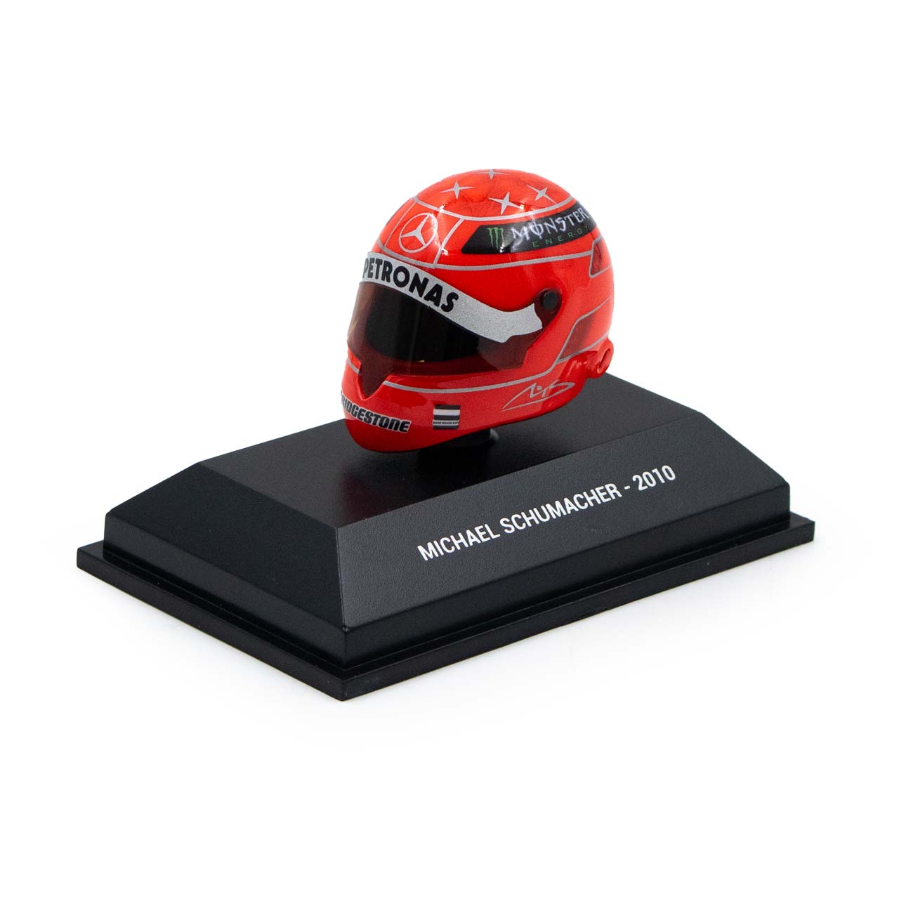 Michael Schumacher miniature helmet 2010 1:8