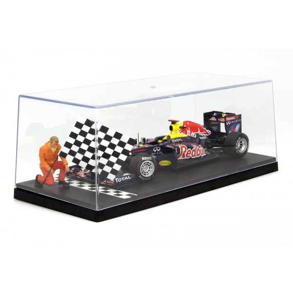 Vitrine murale de voiture modèle F1 à l'échelle 18:1 pour 5 modèles F1