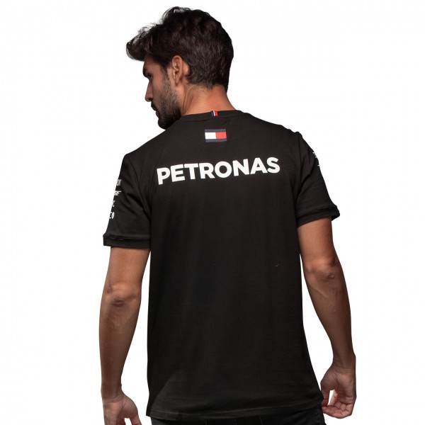 Mercedes-AMG Petronas Team Sponsor Maglietta nera