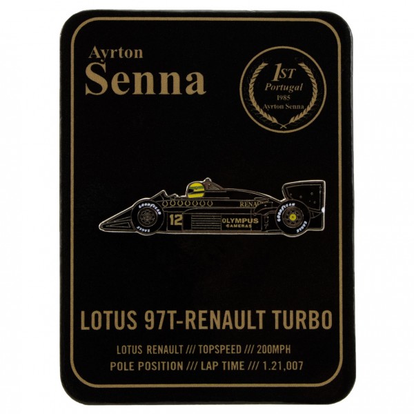 Ayrton Senna Pin Classic Team Lotus