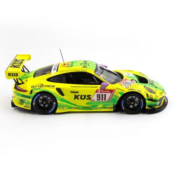 Manthey-Racing Porsche 911 GT3 R - 2021 Ganador de la carrera de 24h de Nürburgring #911 1/18 Collector Edition
