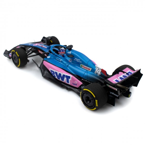Minichamps 447220314 Fernando Alonso Bwt Alpine F1 Équipe A522 Formule 1  Australie GP 2022 Limitée Edition 1:43, Bleu