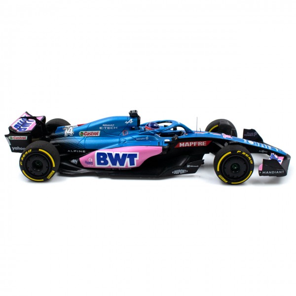 Fernando Alonso Alpine F1 Team A521 Formula 1 Bahrain GP 2021 Limited  Edition 1/43