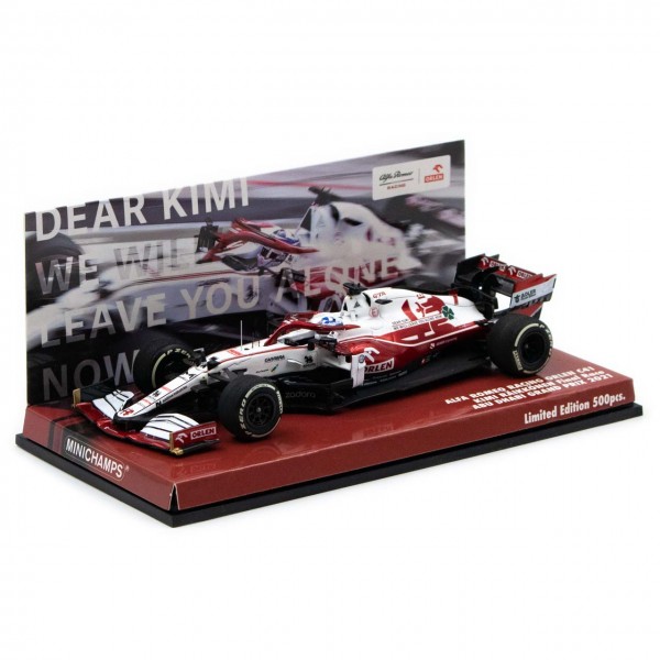 Kimi Räikkönen Alfa Romeo Racing ORLEN C41 Formula 1 Abu Dhabi GP 