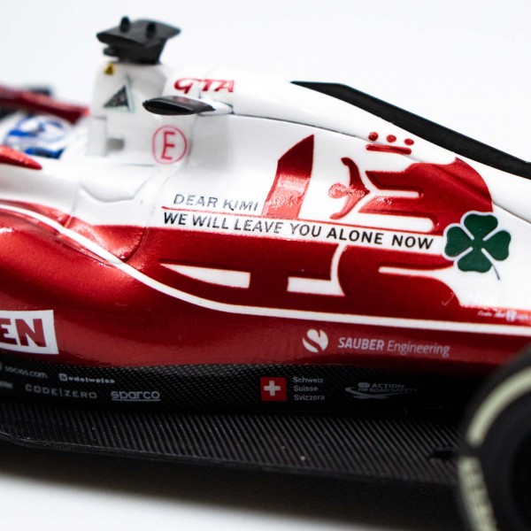 Kimi Räikkönen Alfa Romeo Racing ORLEN C41 Formula 1 Abu Dhabi GP 