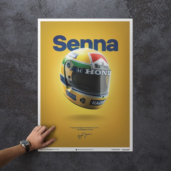 McLaren MP4/4 Ayrton Senna MP4/4 Poster