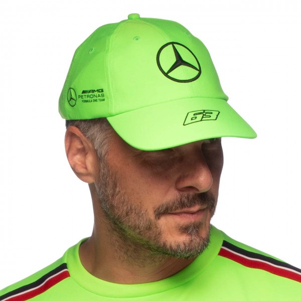 Casquette Mercedes AMG Petronas F1 2023 Lewis Hamilton - vert