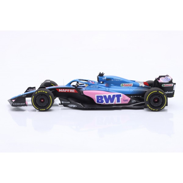Fernando Alonso BWT Alpine F1 Team A522 Formel 1 Australia GP 2022