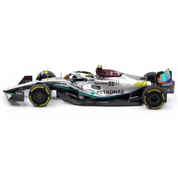 Mercedes AMG Petronas F1 Team Lewis Hamilton 2022 Limited Edition Poster