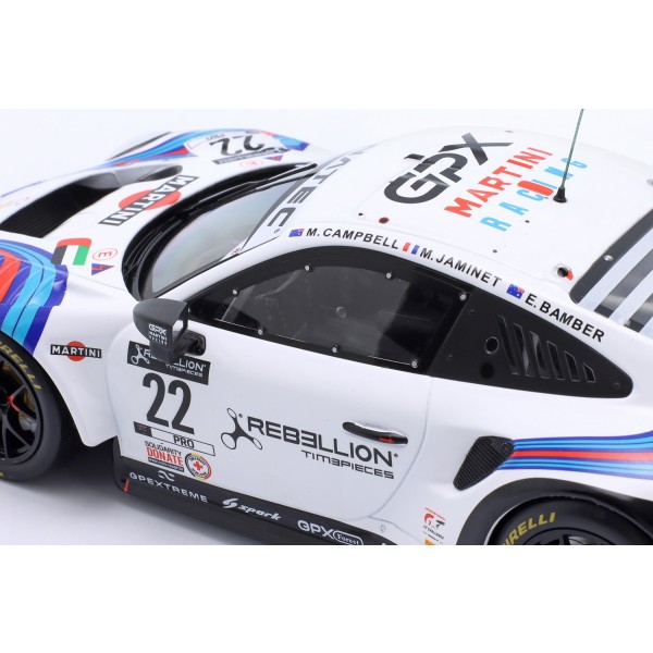 Porsche 911 GT3 R #22 24h Spa 2021 Martini Racing GPX 1/18