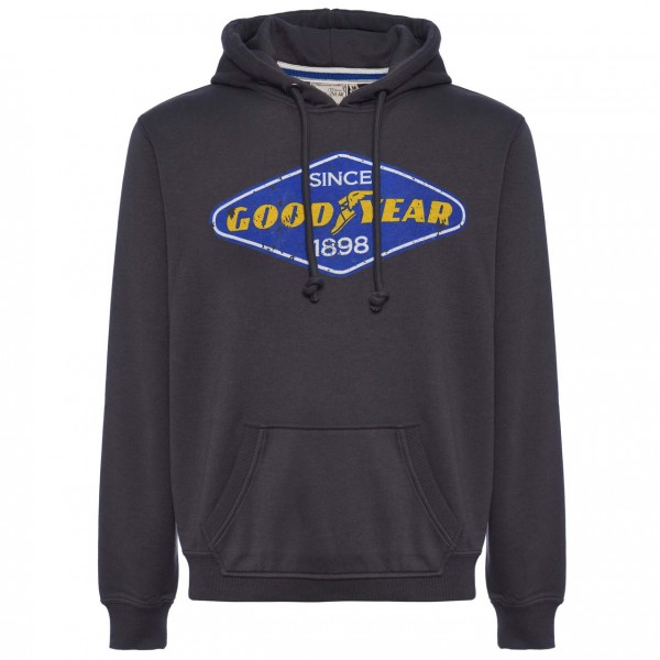 Goodyear Pull à capuche Sausalito gris