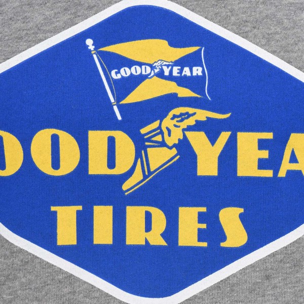 Goodyear Pull à capuche San Jose gris