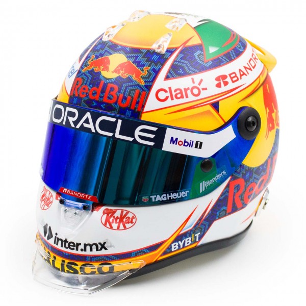 Sergio Pérez casco in miniatura Formula 1 2024 1/2