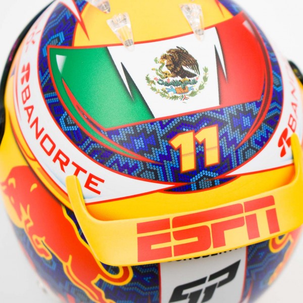 Sergio Pérez miniature helmet Formula 1 2024 1/2