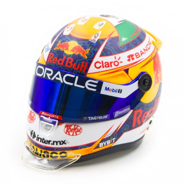 Sergio Pérez casco in miniatura Formula 1 2024 1/4