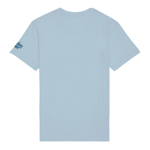 24h-Race Graffiti T-Shirt Graphic light blue