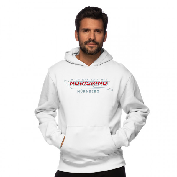 Norisring Sweat à capuche Logo blanc