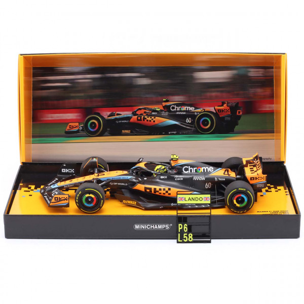 Lando Norris McLaren F1 Team MCL60 Formel 1 2023 Limitierte Edition 1:18