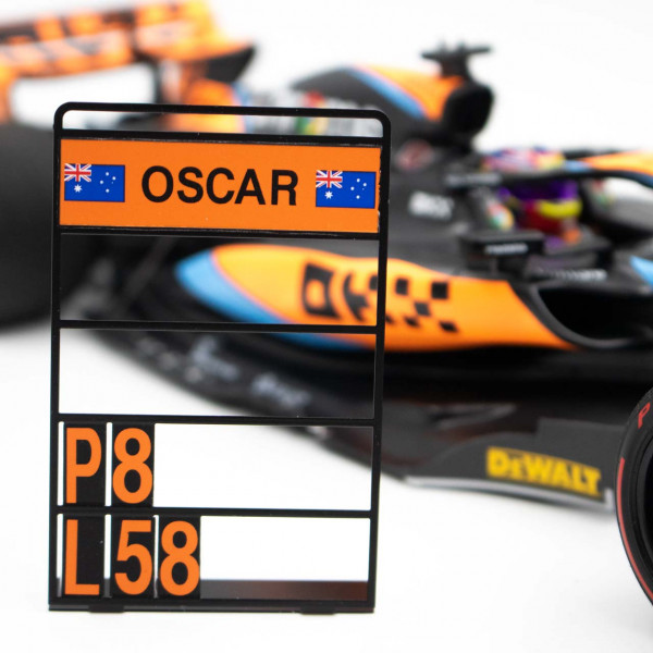 Oscar Piastri McLaren F1 Team MCL60 Formel 1 2023 Limitierte Edition 1:18