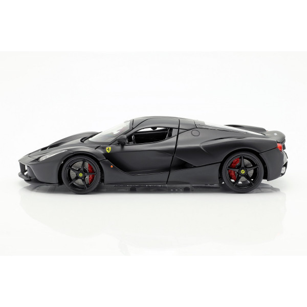 Ferrari LaFerrari negro mate 1:18