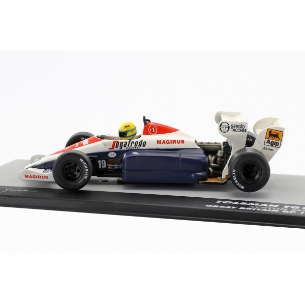  OPO 10 - Car 1/43 F1 TOLEMAN TG183B Ayrton Senna Brazil GP 1984  (717) : Toys & Games