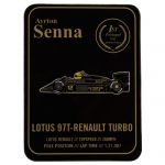 Ayrton Senna Pin Classic Team Lotus