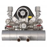 Porsche Carrera-Rennmotor Bausatz 1:3