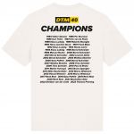 DTM T-Shirt 40 Jahre Champions weiß