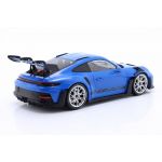 Porsche 911 (992) GT3 RS 2023 azul / plata decorativo 1/18