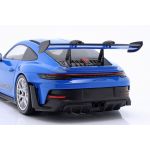 Porsche 911 (992) GT3 RS 2023 bleu / Décor argent 1/18