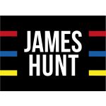 James Hunt Flagge Helm 1976